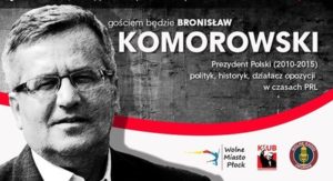 Prezydent Bronisław Komorowski spotka się z płocczanami