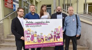 Adrian Zandberg w Płocku: Trzeba przestać finansować lekcje religii w szkołach [FOTO]