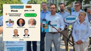 Przypilnujesz mi wyborów? Z mieszkańcami Płocka spotkają się politycy Koalicji Obywatelskiej