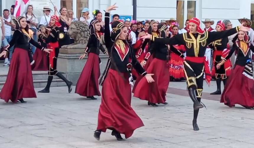 Vistula Folk Festival. Gruziński zespół Orioni / Keghoshvilebi z Rustawi