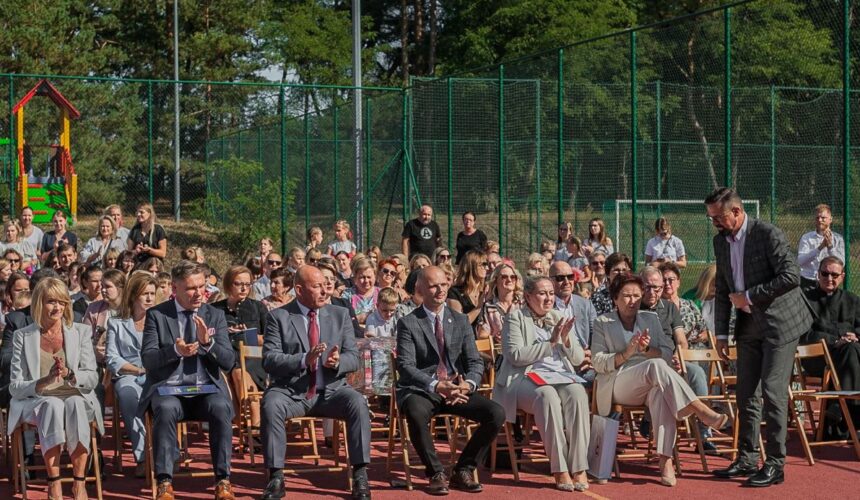 Otwarcie nowej części szkoły w Liszynie