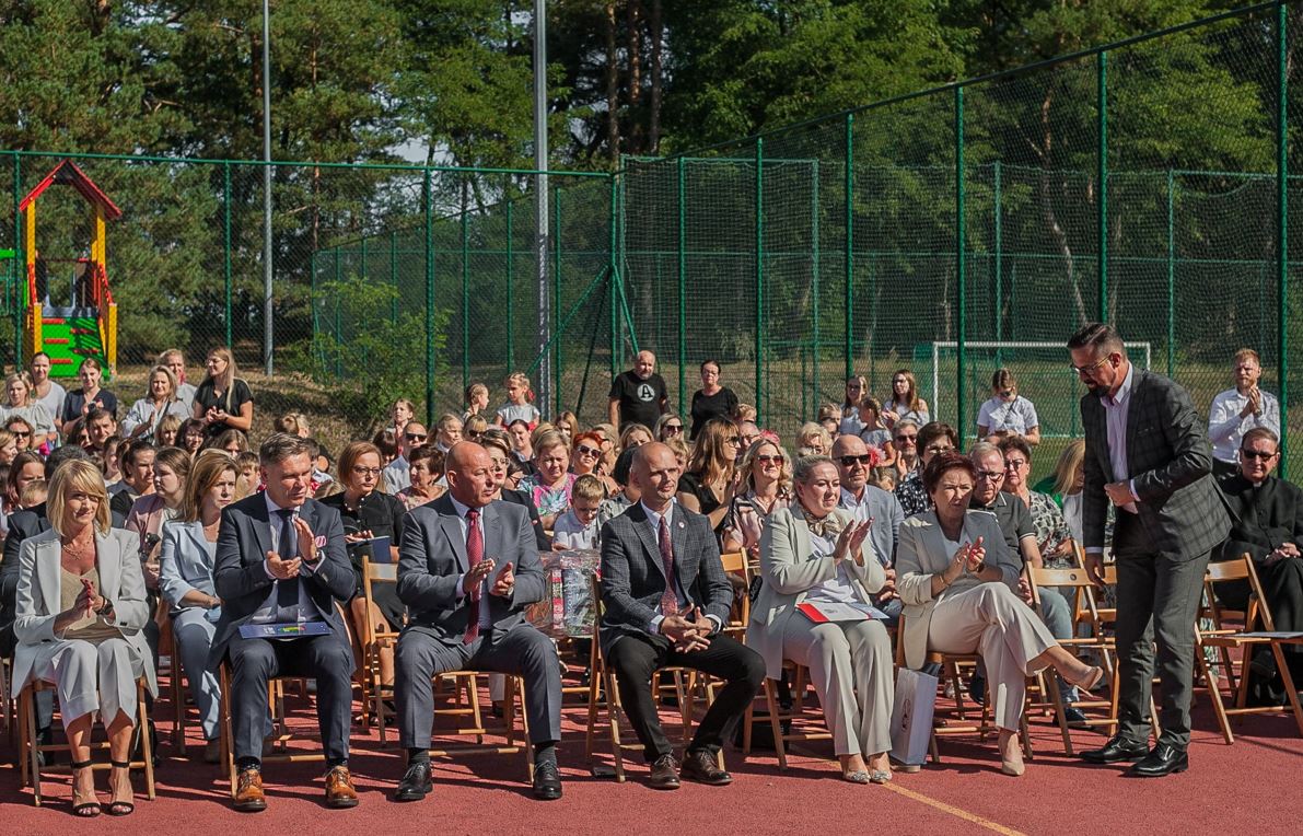 Otwarcie nowej części szkoły w Liszynie