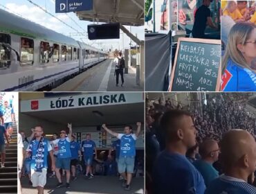 Na pożegnanie szalonego weekendu… Tym żył Płock – migawki z peronu Łodzi Kaliskiej, trybun Atlas Areny [WIDEO]