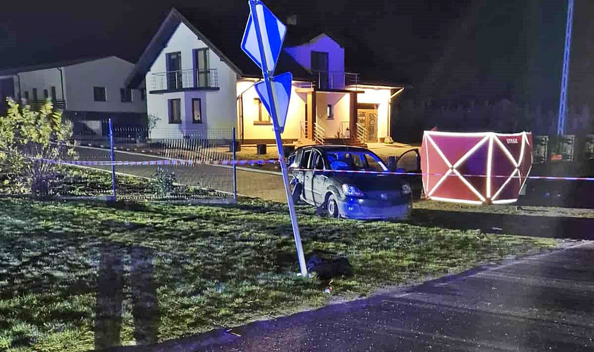 Śmiertelny wypadek w miejscowości Grabowiec w powiecie płockim. Nie żyje 35-latek