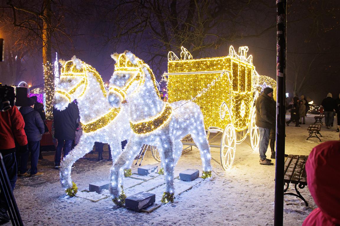 Płockie Ogrody Światła dwukrotnie większe niż dotychczas. 300 tys. lampek w 80 instalacjach. Będzie też super impreza…