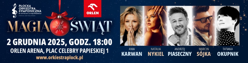 Szykuje się niesamowity koncert w płockiej Orlen Arenie. Na scenie gwiazdy polskiej sceny muzycznej, chóry dziecięce oraz orkiestra…