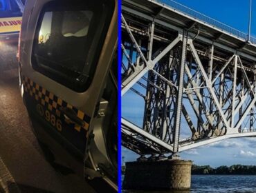 Niebezpieczna sytuacja na płockim moście. Dziwne zachowanie młodego mężczyzny. Do akcji ruszyli strażnicy miejscy