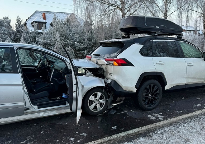 Zderzenie kilku samochodów na ul. Wyszogrodzkiej w Płocku. Utrudnienia przy wyjeździe do Warszawy!