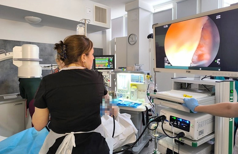 Milowy krok w diagnostyce onkologicznej w płockim szpitalu. Za środki z KPO placówka zakupiła nowoczesny wideogastroskop