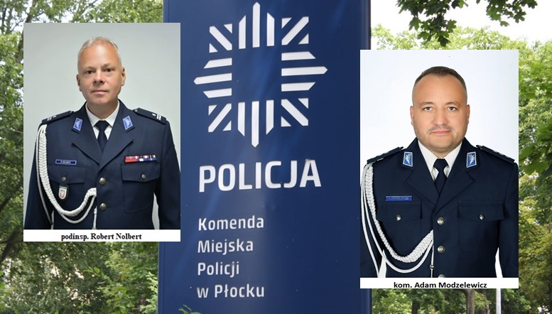 Ważne funkcje dla dwóch policjantów. Powołano ich na zastępców komenda miejskiego płockiej policji