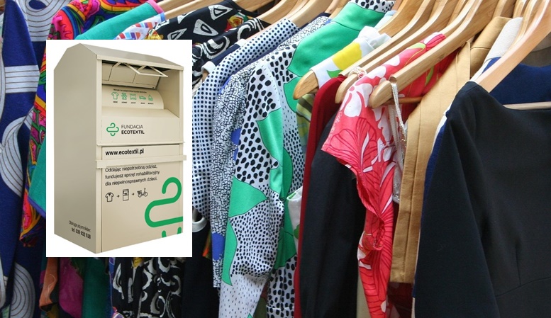 Pojemniki na tekstylia stanęły na ulicach Płocka. Gdzie oddać ubrania, buty czy pościel? Podajemy lokalizacje