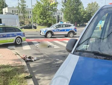 Potrącenie rowerzystki w Płocku. Nastolatka w stanie zagrażającym życiu