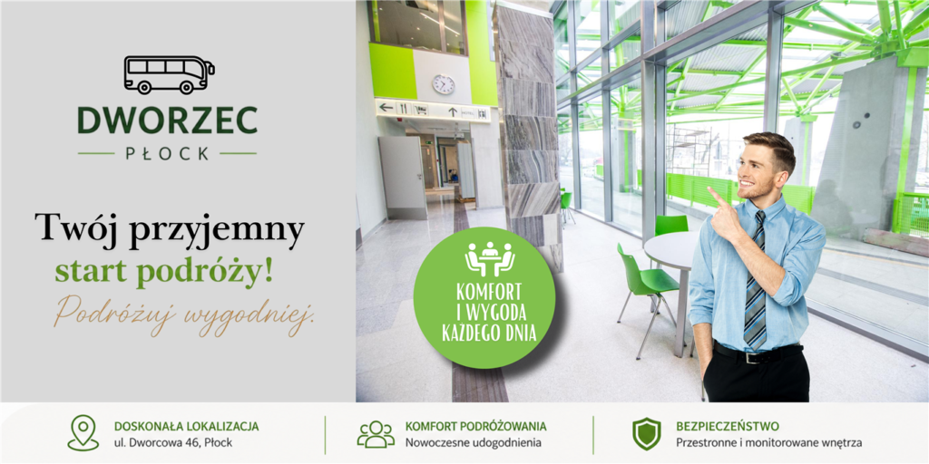 Dworzec, na który w Płocku prowadzą… prawie wszystkie objazdy. Inna strona utrudnień w ruchu na ulicach w centrum miasta [FOTO]