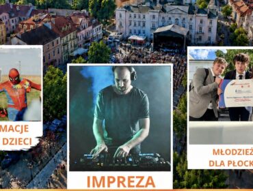 Takiej imprezy jeszcze w naszym mieście nie było! Młodzież  zaprasza na „Letni Start w Płocku. Razem przez pokolenia”