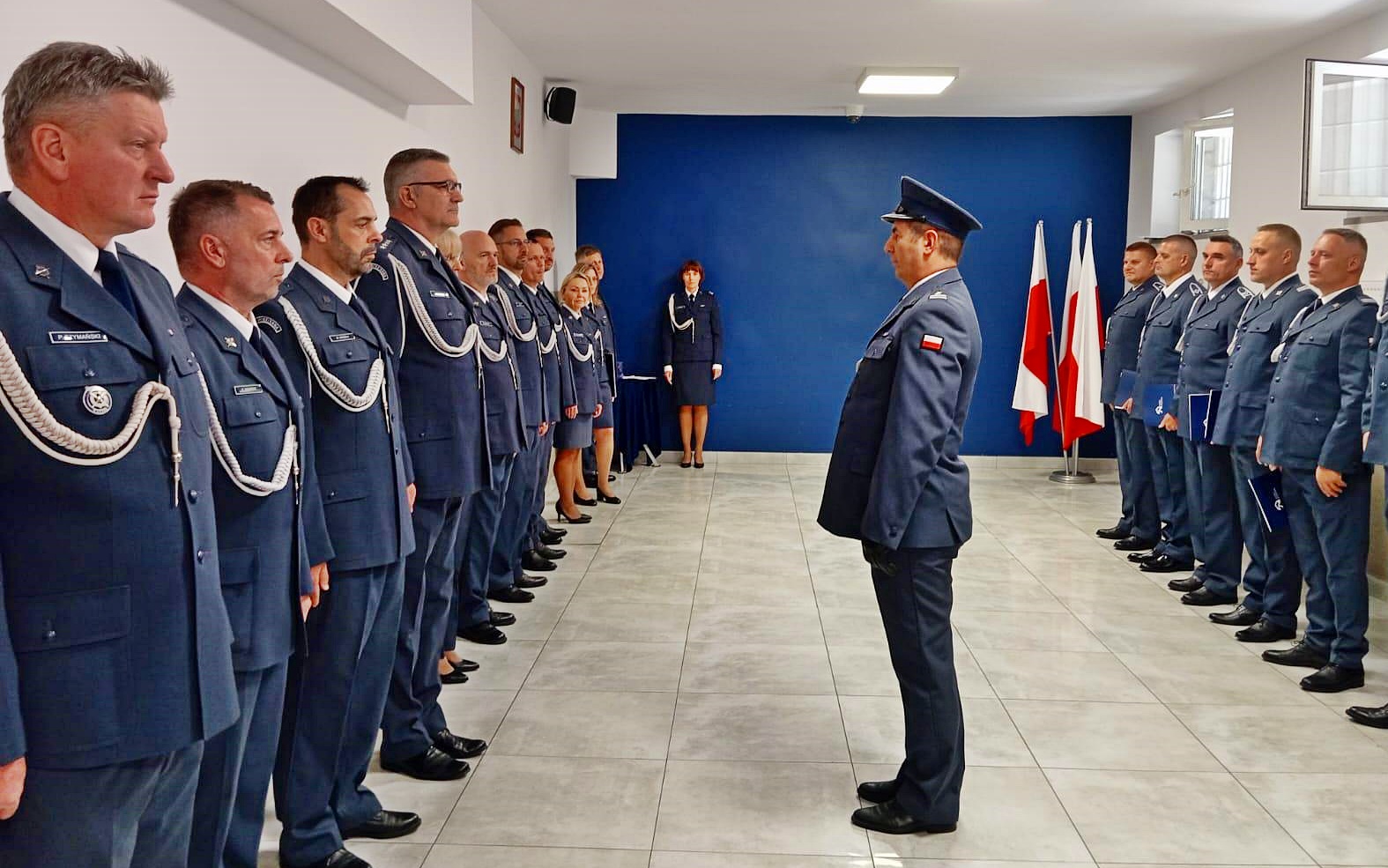 Funkcjonariusze Służby Więziennej w Płocku z awansami i odznaczeniami. Była ku temu wyjątkowa okazja