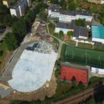 Kompleks obiektów sportowych powstaje przy szkole na Międzytorzu. Miasto otrzymało dofinansowanie [FOTO]