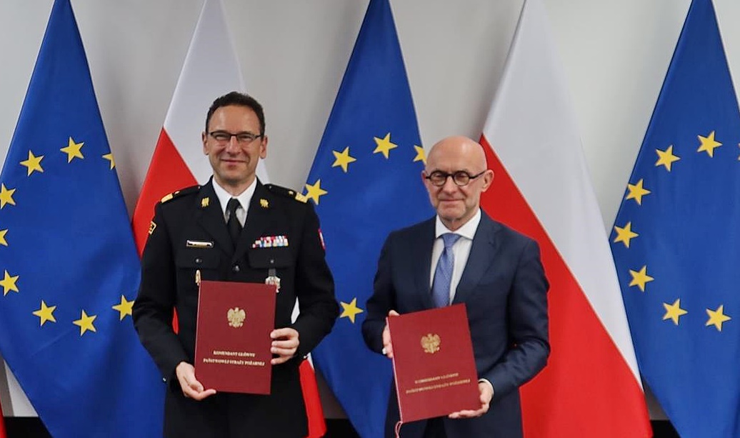 Bardzo ważna umowa między Państwową Strażą Pożarną i Orlenem podpisana. Chodzi o bezpieczeństwo
