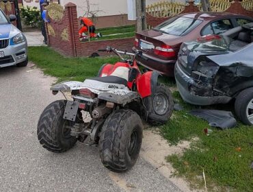 Groźny wypadek w gm. Drobin (pow. płocki). 17-latek w ciężkim stanie trafił do szpitala [FOTO]
