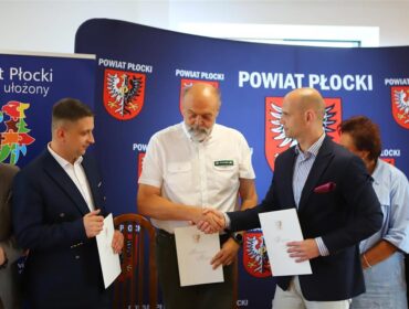Partnerstwo w ważnej dla mieszkańców kwestii. Nowa, bezpieczna droga w powiecie płockim