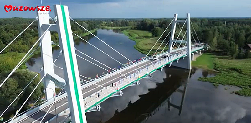 Informacje z Mazowsza. Otwarcie mostu, nowe karetki pogotowia i świetlice [FILM]